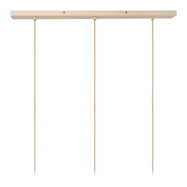 Lucide CORINA - Hanglamp - 3xE27 - Beige - detail 4
